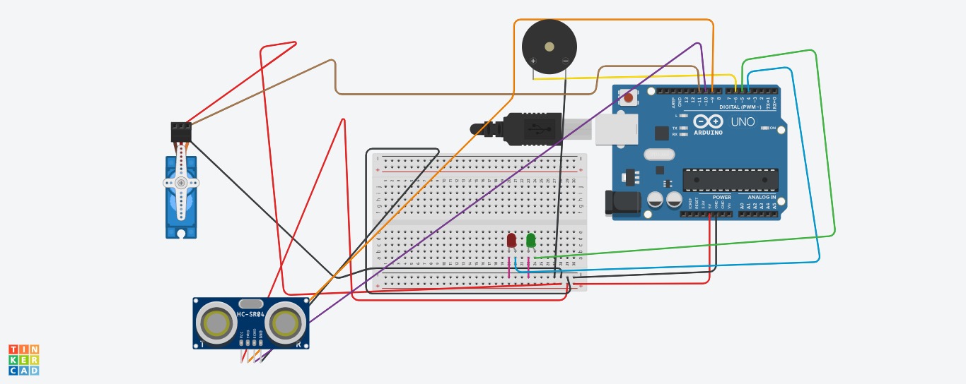 Arduino-Based Ultrasonic Radar Detection System   